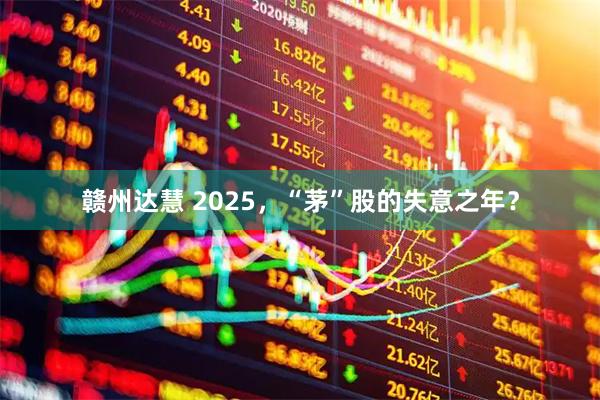 赣州达慧 2025，“茅”股的失意之年？